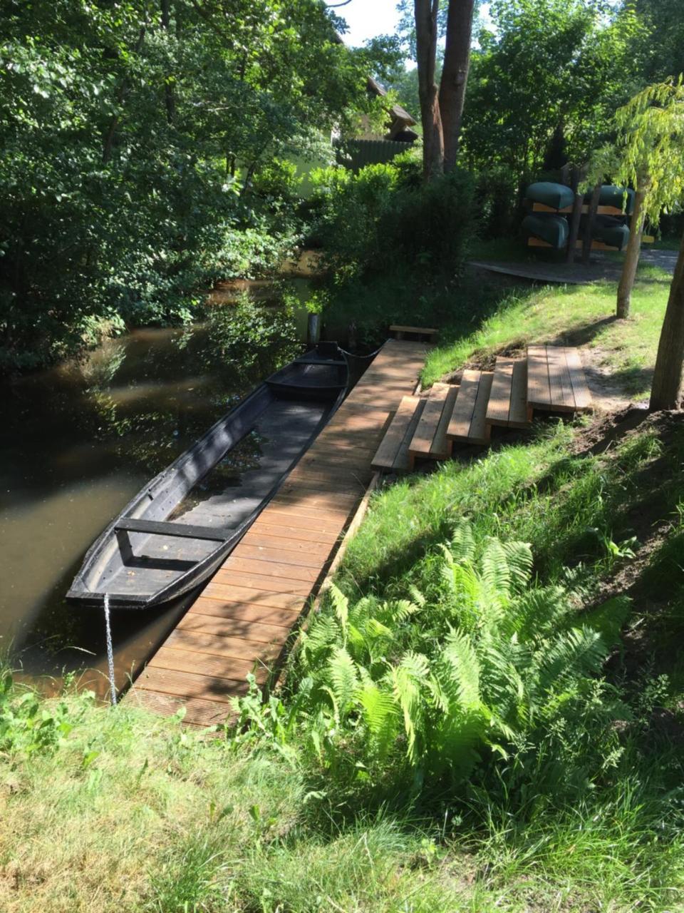 Ferienwohnungen Direkt Am Wasser 布尔格 外观 照片